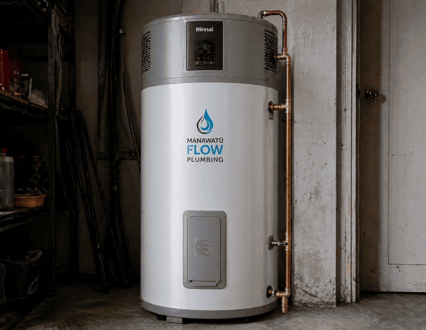 New heat pump water heater